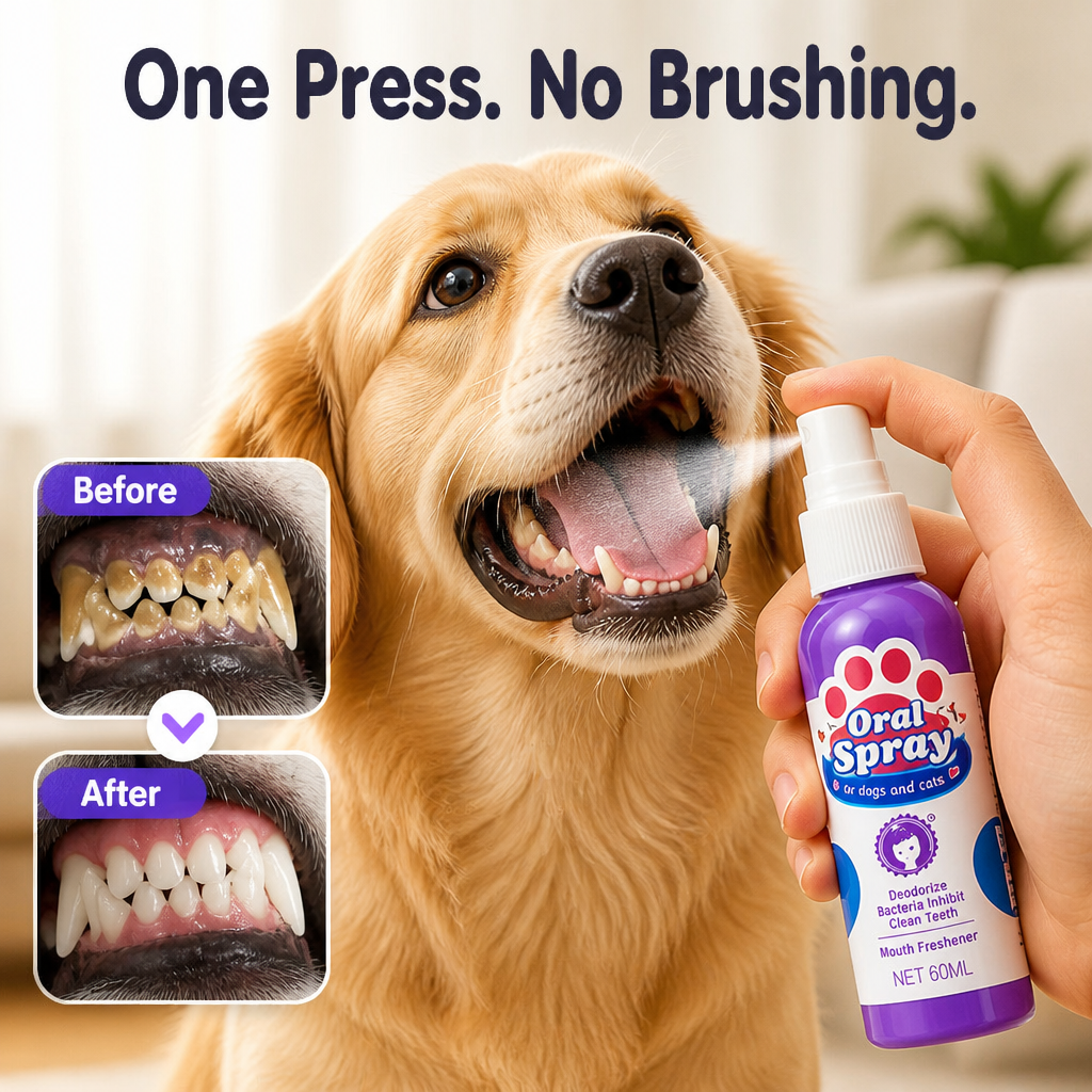 VitaPawz™ — Freshen Your Pet's Breath in Two Seconds, No Brushing Needed