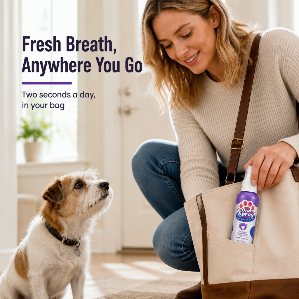 VitaPawz™ — Freshen Your Pet's Breath in Two Seconds, No Brushing Needed
