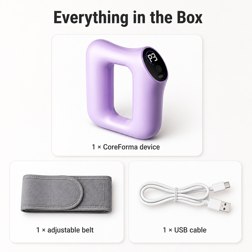 CoreForma™ — Melt Deep Tension and Firm Your Midsection in 15 Quiet Minutes