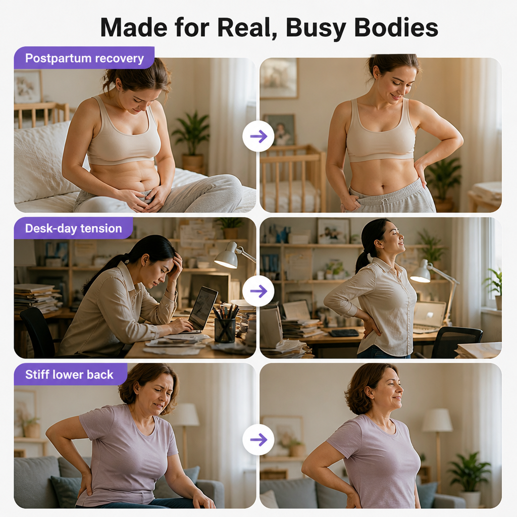 CoreForma™ — Melt Deep Tension and Firm Your Midsection in 15 Quiet Minutes