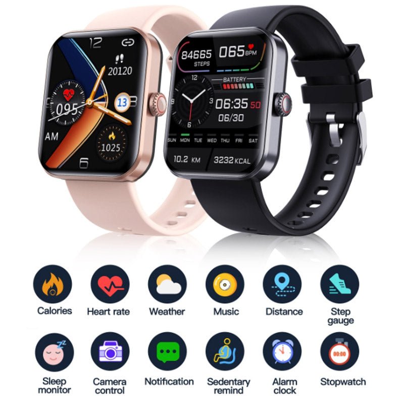 Multi-Functional Activity and Heart Rate Tracking Watch for Daily Use