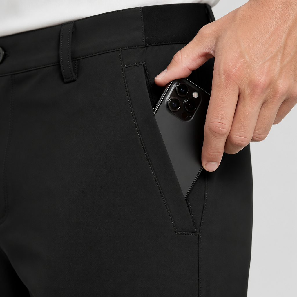 Strideflex™ – Tailored Quick-Dry Stretch Shorts with 4-Way Mobility