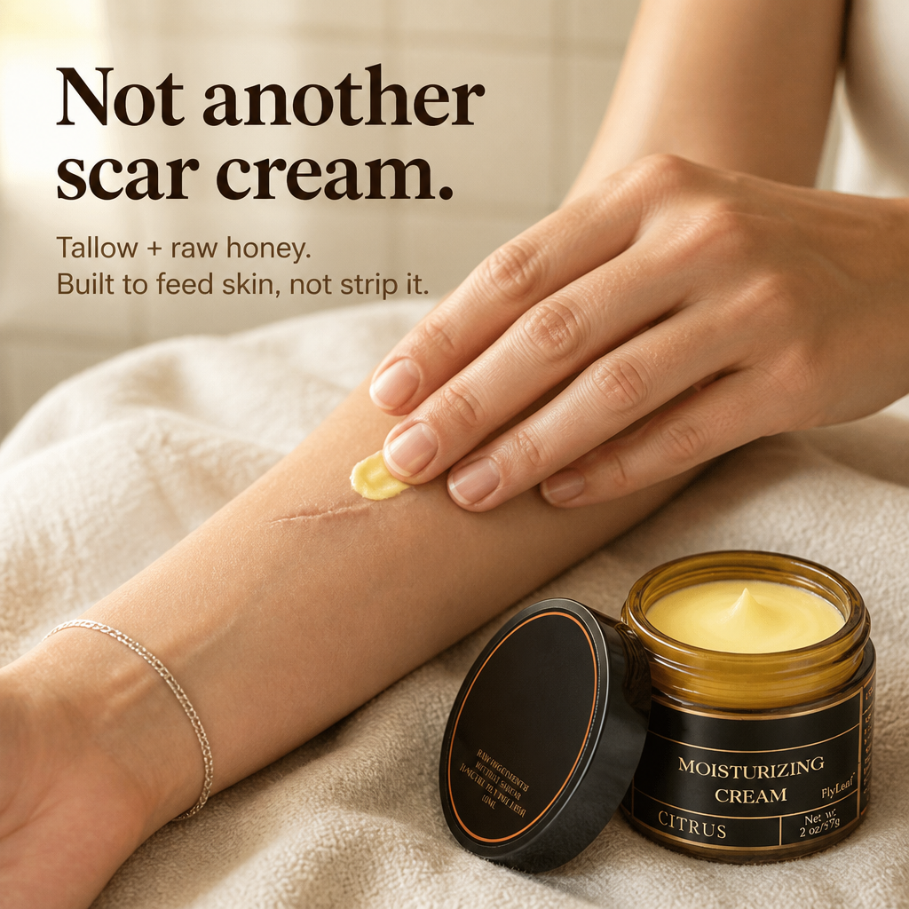 LumaCure™ Balm — Fade Scars and Soften Rough Skin With Tallow + Raw Honey