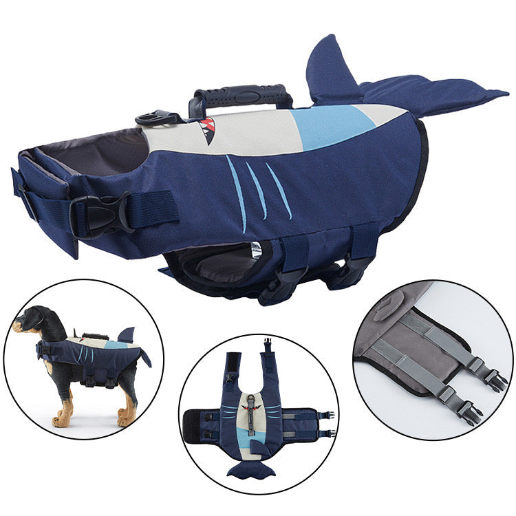 Swimming Safety Vest for Dogs - Various Animal Patterns