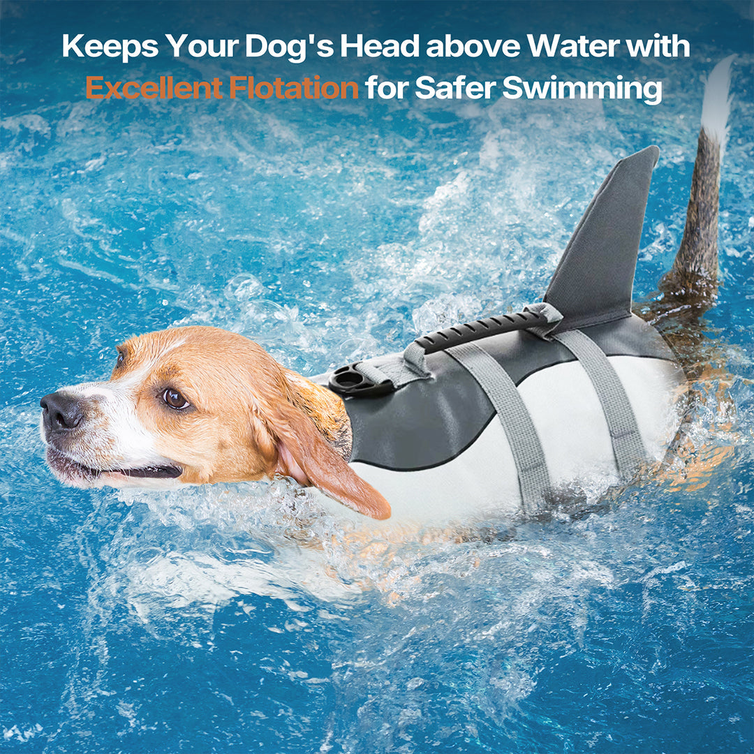 Swimming Safety Vest for Dogs - Various Animal Patterns