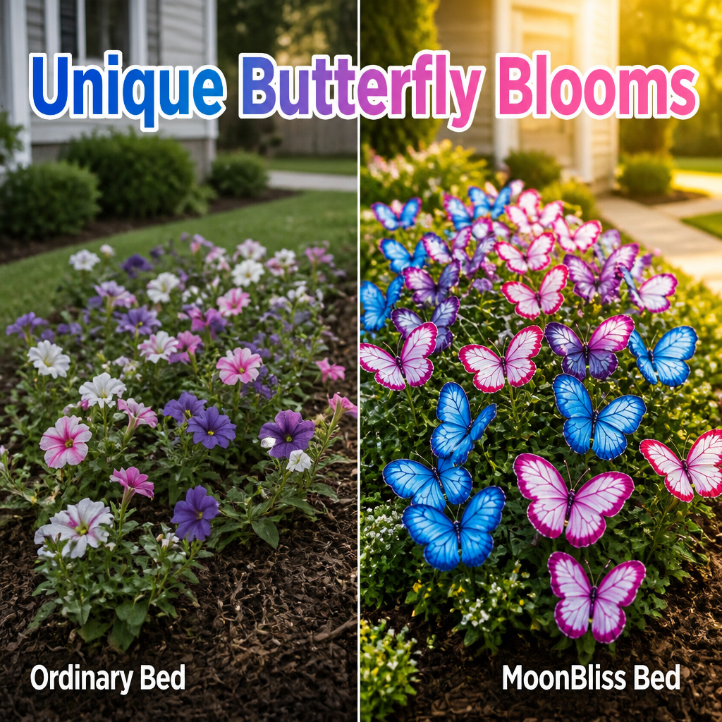 MoonBliss™ Butterfly Bloom Seeds — Grow Butterfly-Shaped Flowers That Make Your Whole Street Stop and Stare