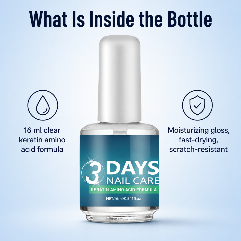 LumaNail™ — Paint On Glass-Gloss Nails That Stop Peeling and Splitting