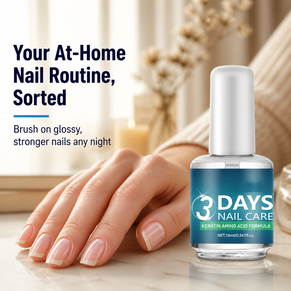 LumaNail™ — Paint On Glass-Gloss Nails That Stop Peeling and Splitting