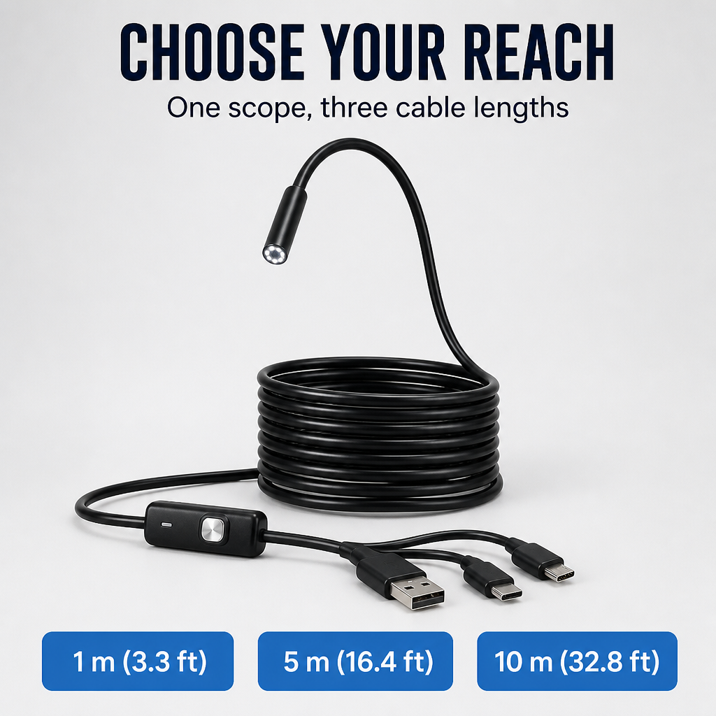 VividScope™ — Light Up Pipes, Engines & Walls and See Every Hidden Flaw