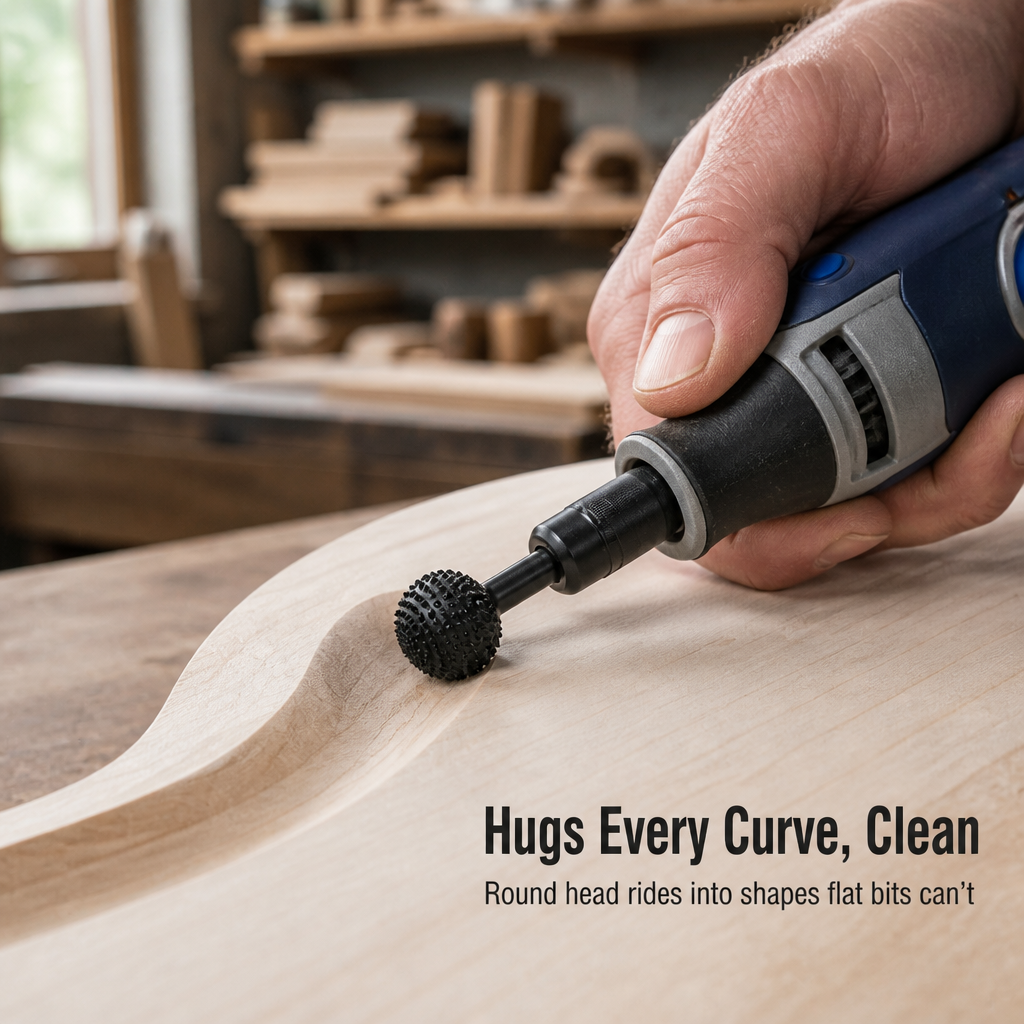 EdgeMaster™ — Carve, Shape & Hollow Wood Without a Toolbox of Bits