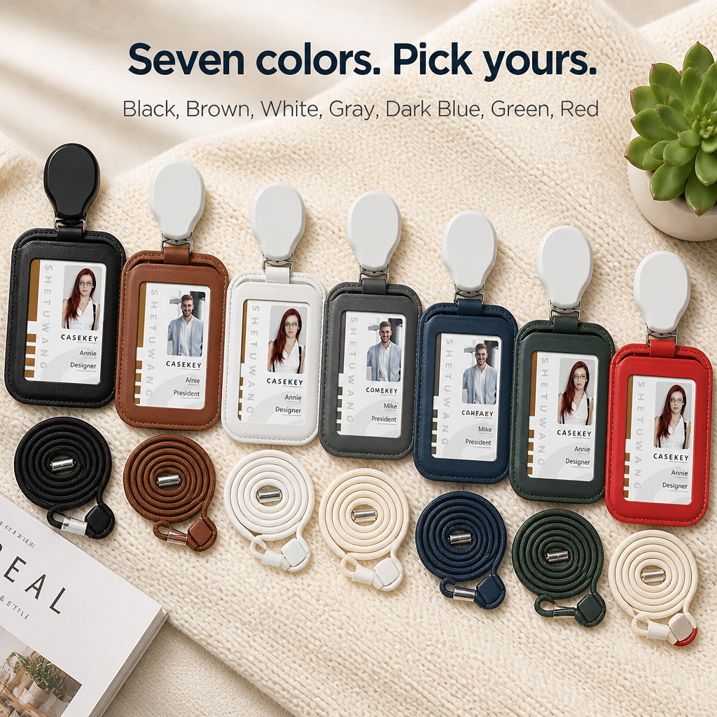 SwiftCord™ — Scan Your Badge Without Lifting It Off Your Neck
